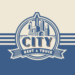 logo design City Rent A Truck