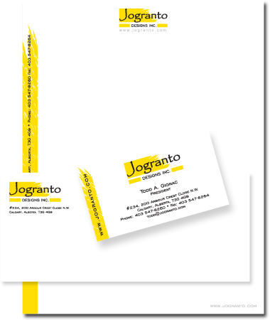 Stationery Design Jogranto